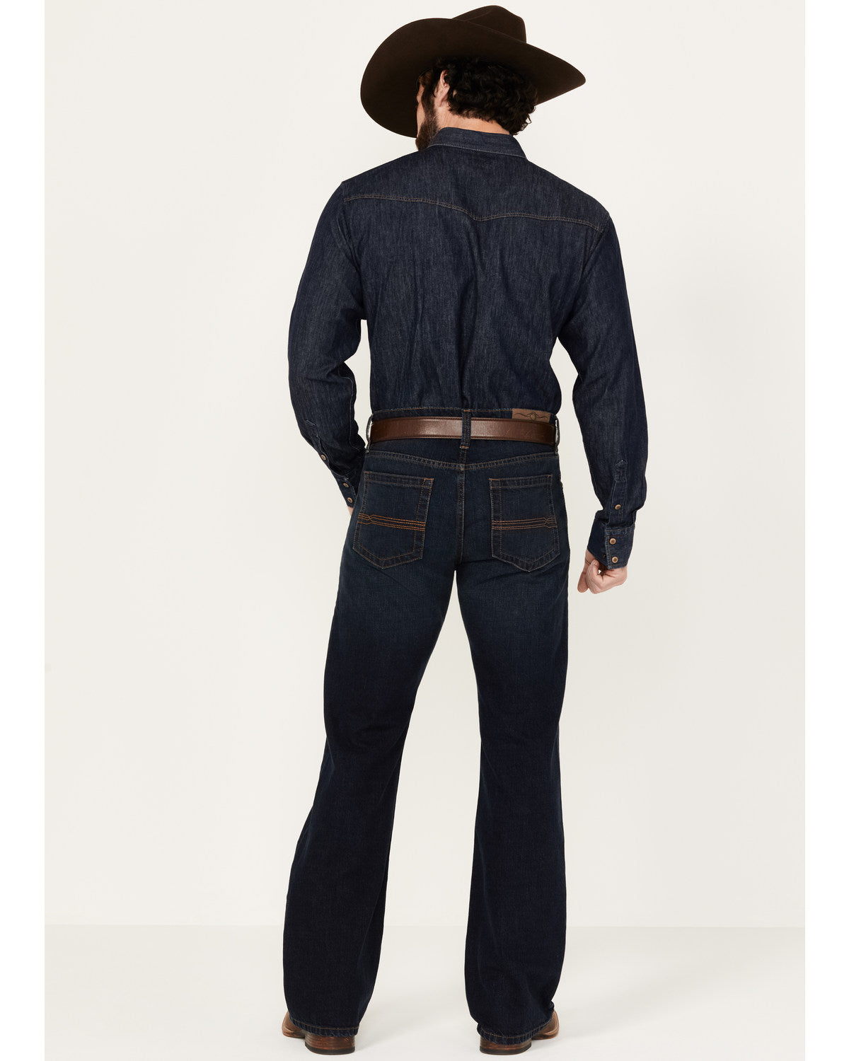 Cody James Men's Reiner Wash Duke Relaxed Bootcut Denim Jeans