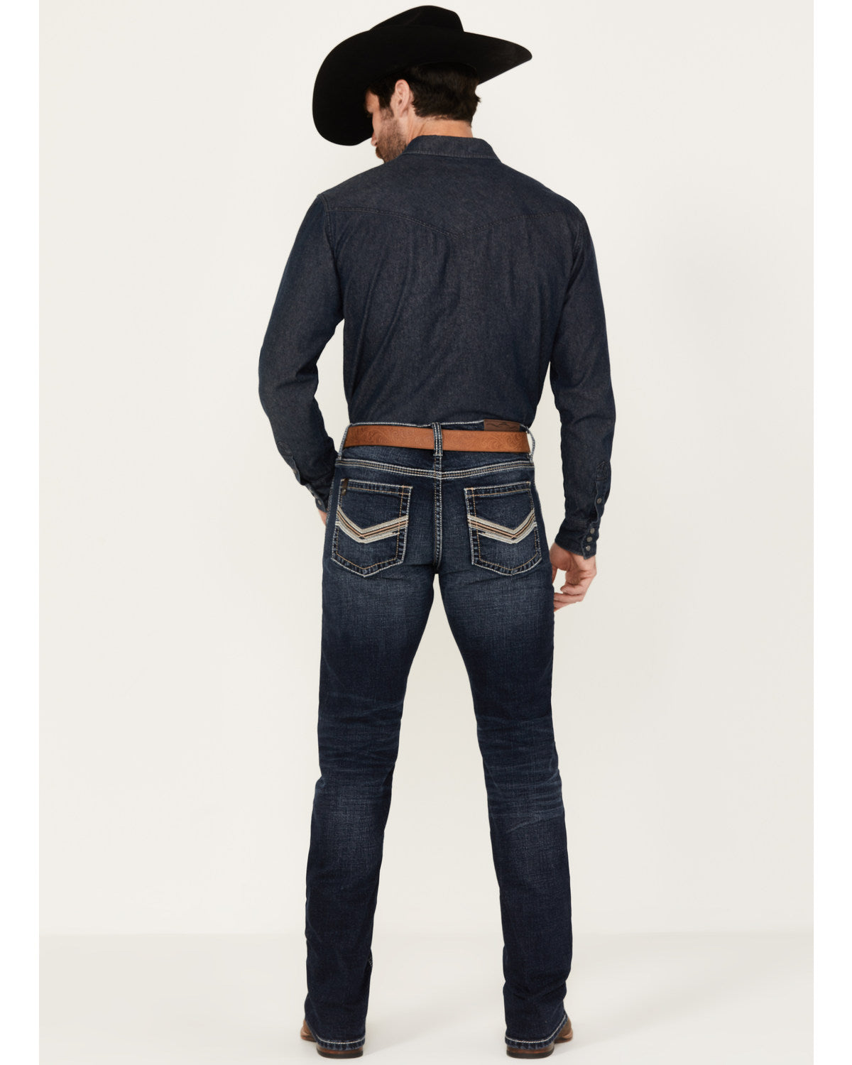 Cody James Men's Moonbeam Wash Jackson Slim Straight Stretch Denim Jea