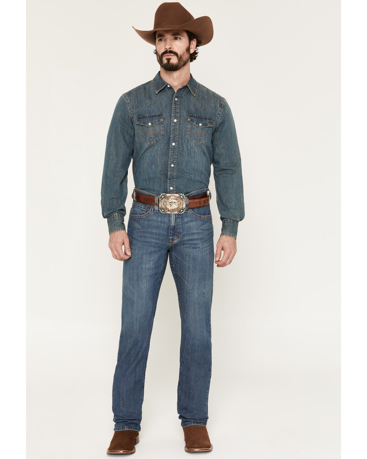 Cody James Men's Equalizer Wash Jackson Slim Straight Stretch Denim Je