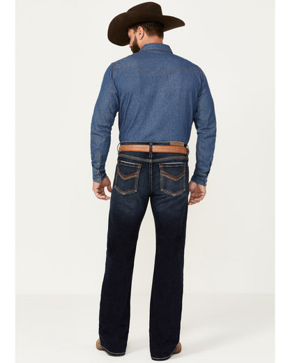 Cody James Men's Palomino Wash Duke Relaxed Bootcut Stretch Denim Jean
