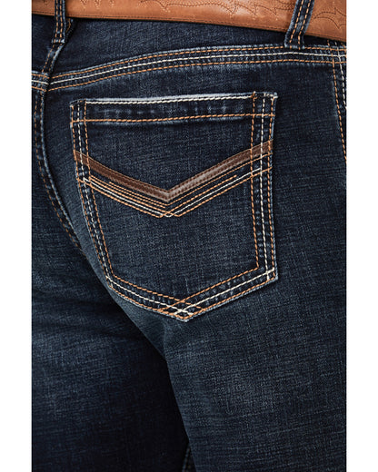 Cody James Men's Palomino Wash Duke Relaxed Bootcut Stretch Denim Jean