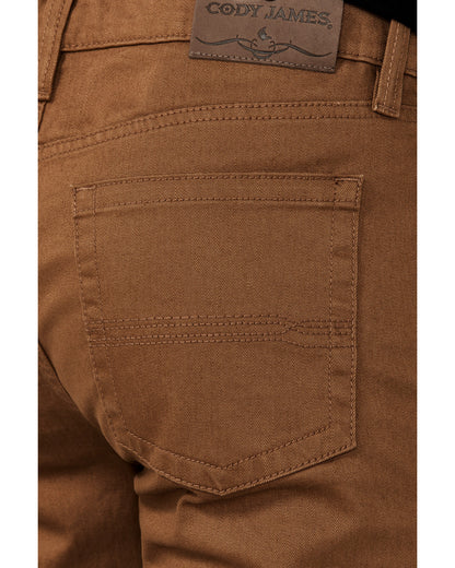 Cody James Men's Rubber Wash Jackson Slim Straight Stretch Denim Jeans