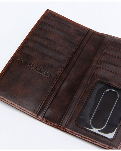 Cody James Men's Hair-On Rodeo Wallet