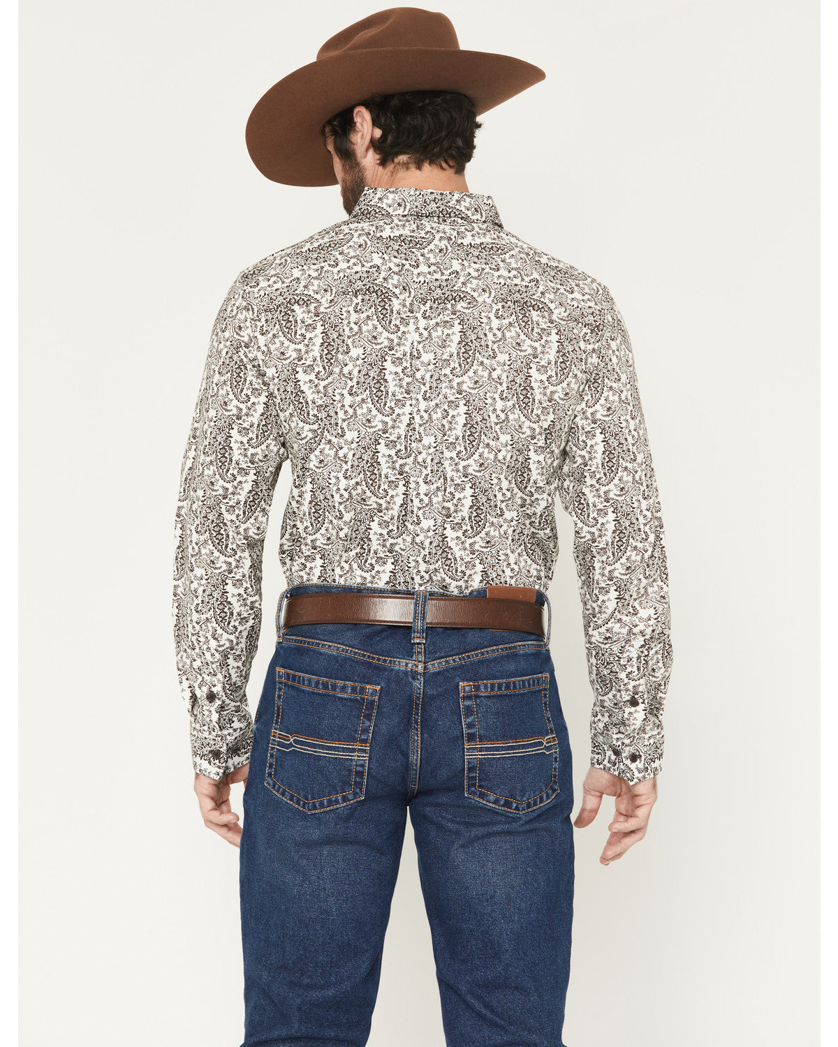 Cody James Men's Dagget 2.0 Paisley Print Long Sleeve Button-Down Stre