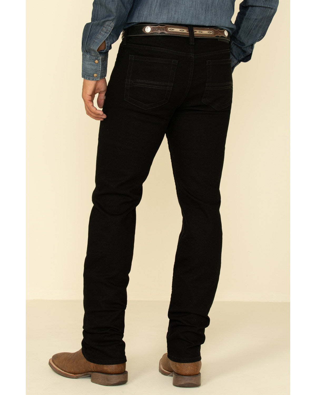 Cody James Men's Night Rider Wash Jackson Slim Straight Stretch Denim