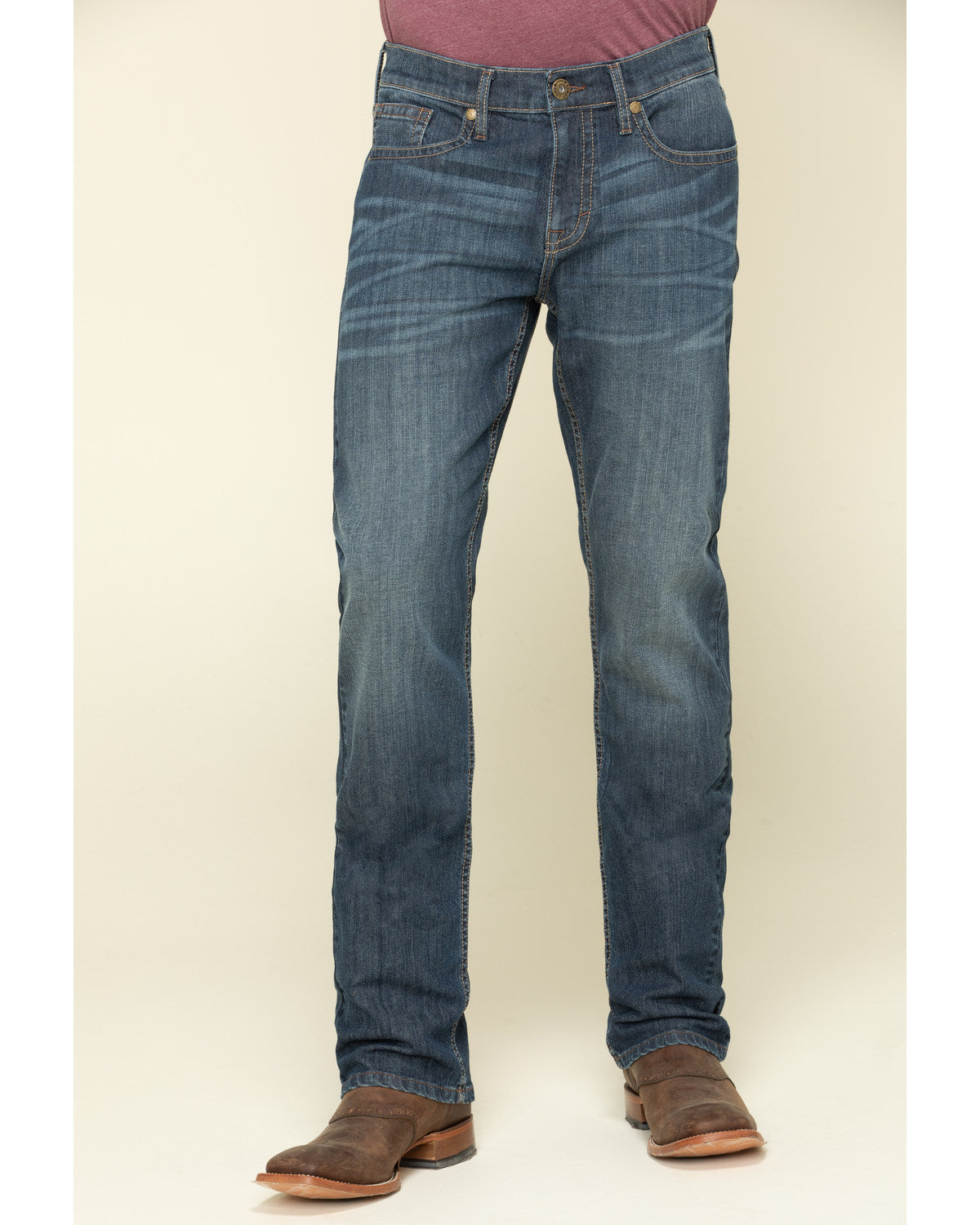 Cody James Men's Sheridan Wash Jackson Slim Straight Stretch Denim Jea