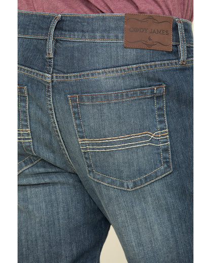 Cody James Men's Sheridan Wash Jackson Slim Straight Stretch Denim Jea