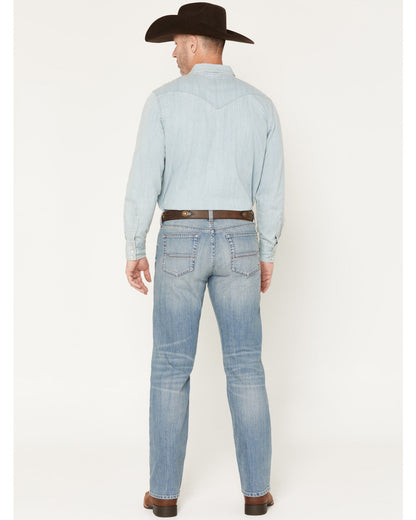 Cody James Men's Bronco Wash Yukon Relaxed Straight Stretch Denim Jean