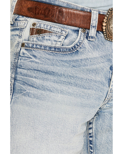 Cody James Men's Austin Wash Yukon Relaxed Straight Stretch Denim Jean
