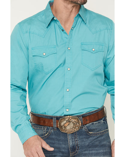 Cody James Men's Rock Solid Long Sleeve Snap Western Shirt