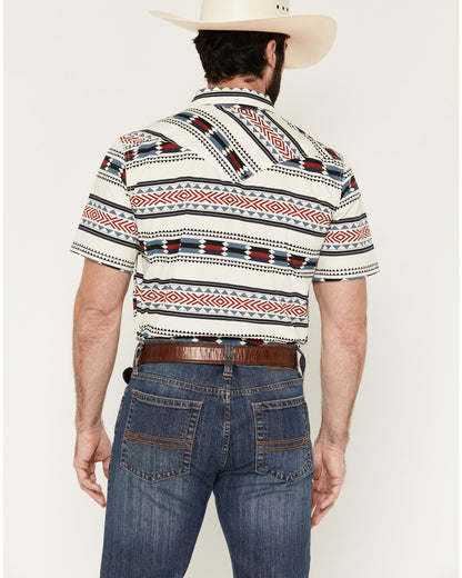 Cody James Indian Summer Southwestern Print Short Sleeve Snap Western
