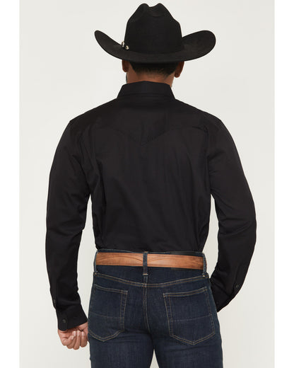 Cody James Black 1978® Men's Lawman Solid Long Sleeve Button-Down West