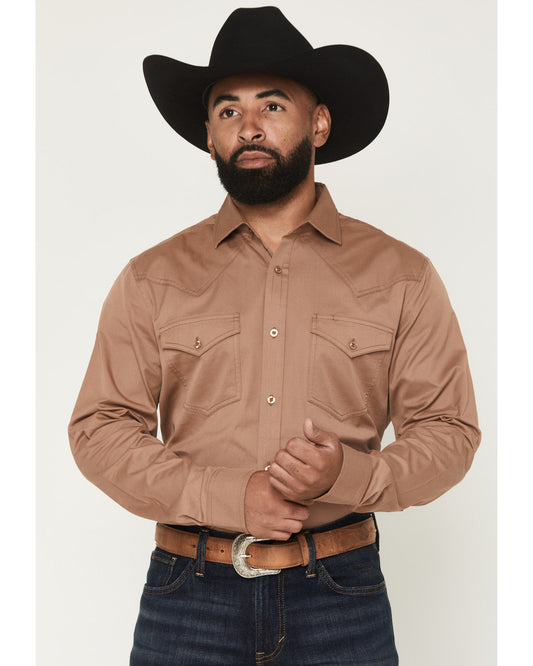 Cody James Black 1978® Men's Lawman Solid Long Sleeve Button-Down West