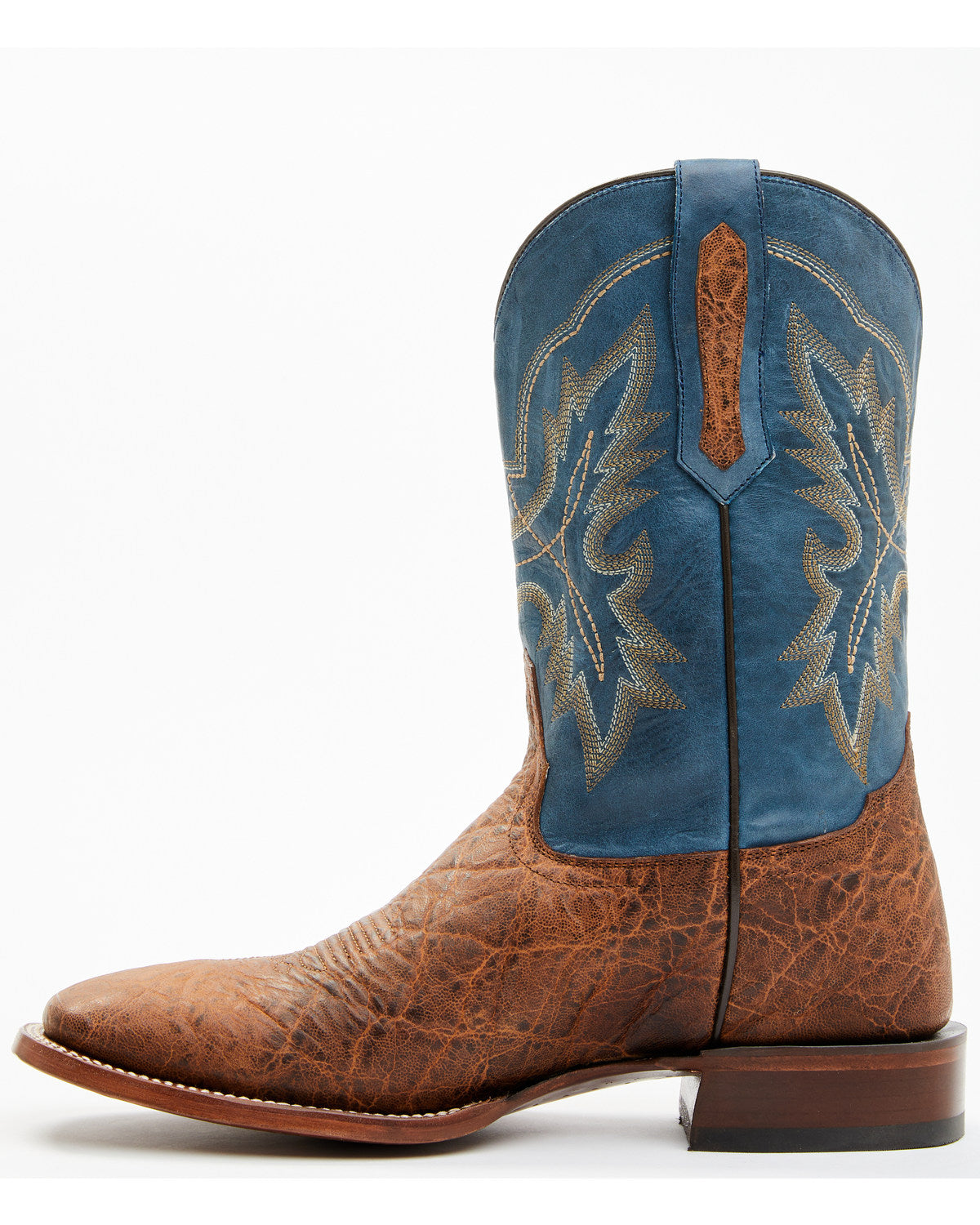 Cody James Men's Elephant Print Western Boots - Broad Square Toe