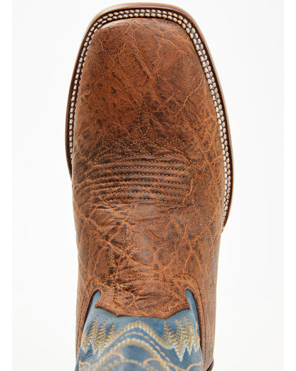 Cody James Men's Elephant Print Western Boots - Broad Square Toe