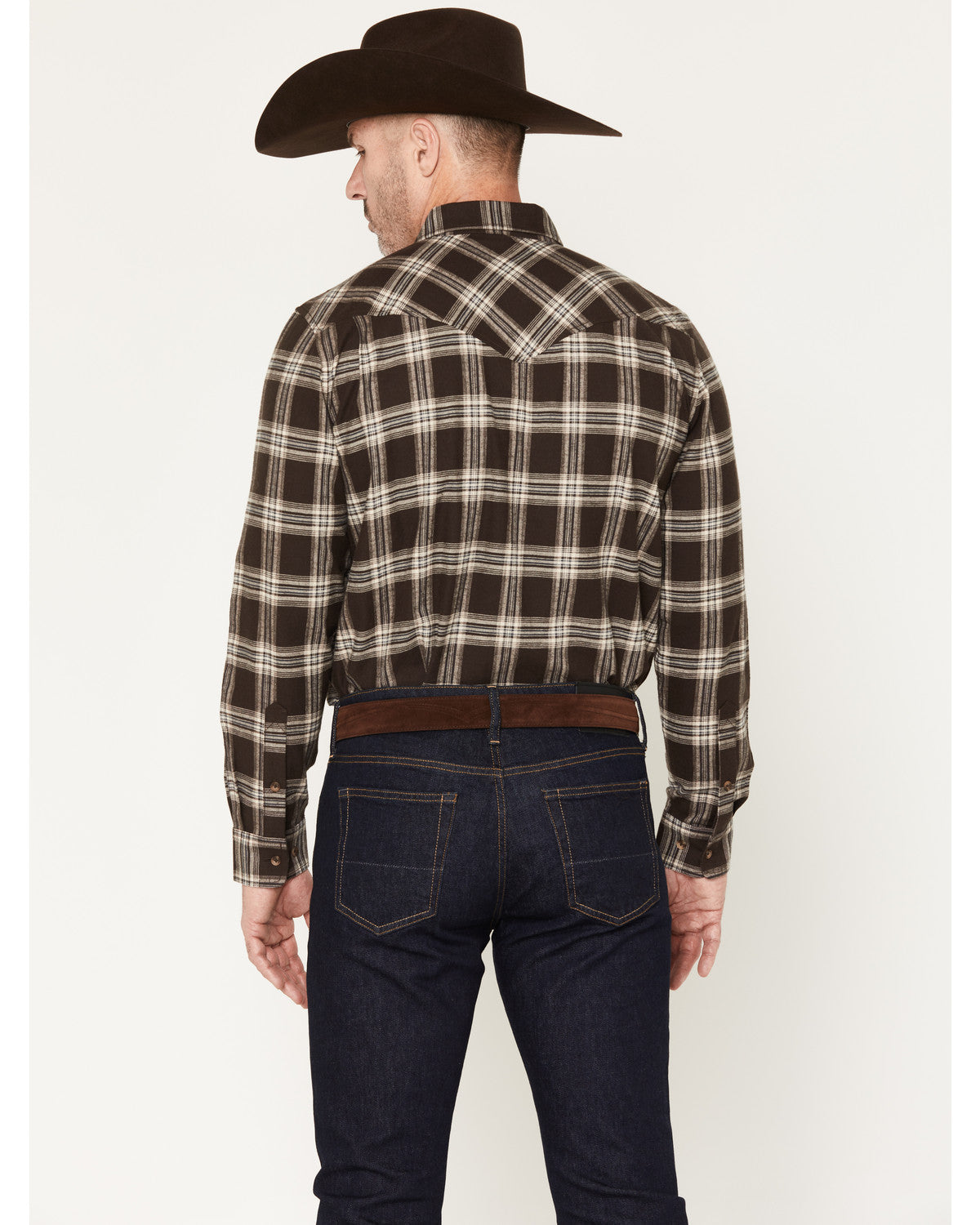 Cody James Black 1978® Men's McCone Plaid Print Long Sleeve Button-Dow
